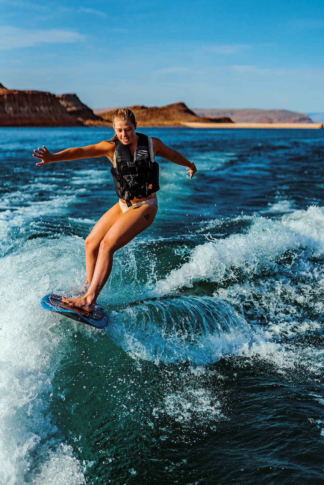 Wake surf lessons Utah